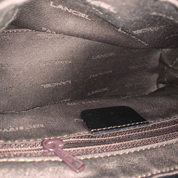 LANCEL  Authentic Mini Baguette Bag with Fold Top - Picture 3 of 4